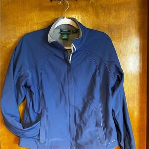 L.L. Bean Women's Blue Wind Proof Jacket